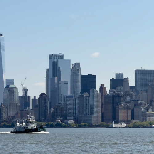 La skyline vue depuis Liberty Island