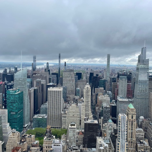 Vue de jour depuis l'Empire State Building