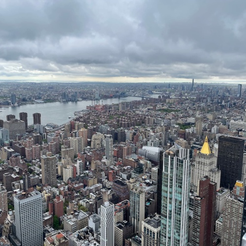 Vue de jour depuis l'Empire State Building