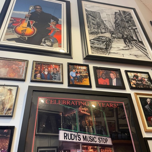 Rudy's Music Shop - Hall of Fame