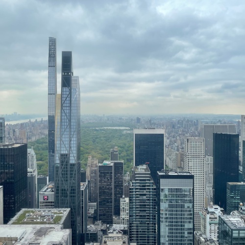 Vue sur Central Park depuis Top Of The Rock