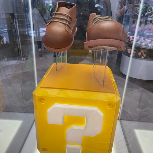 Mario Boots - Nintendo Store New York