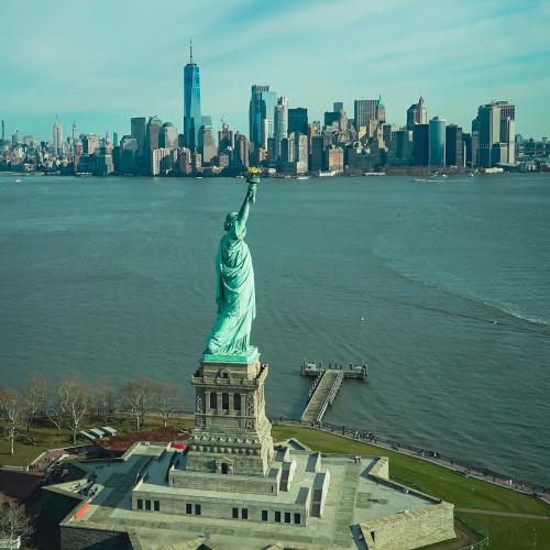 Vol en hélicoptère au dessus de New York