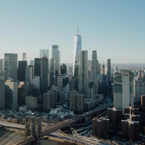 Vol en hélicoptère au dessus de New York