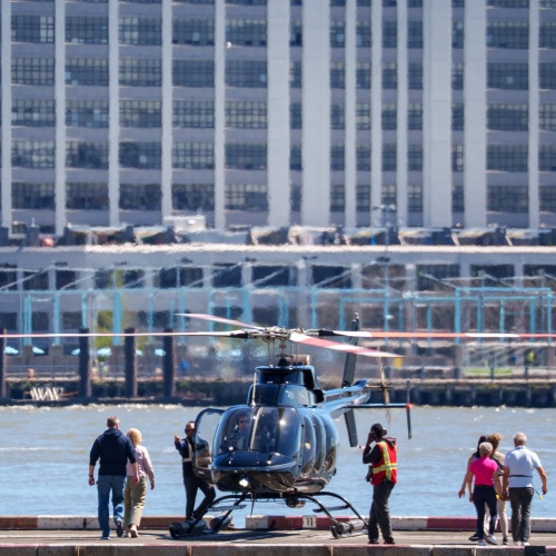 Vol en hélicoptère au dessus de New York