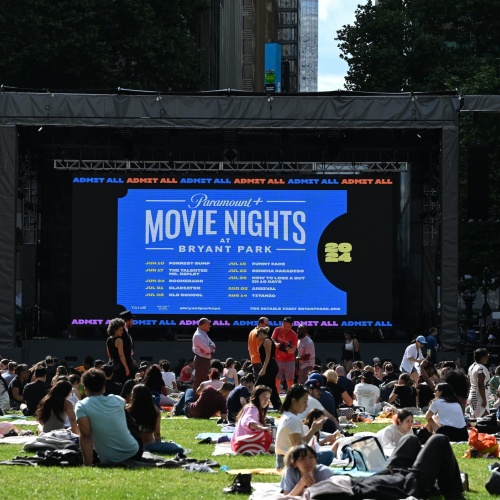 Bryant Park Paramount+ Movie Nights