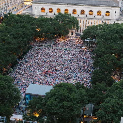Bryant Park Paramount+ Movie Nights