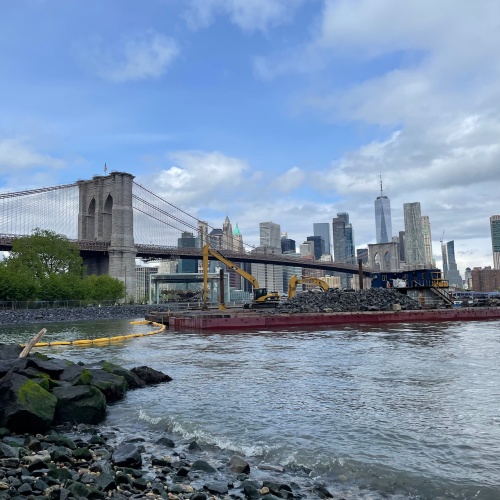 Brooklyn Bridge depuis Pebble Beach