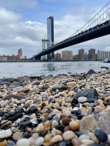 Manhattan Bridge depuis Pebble Beach