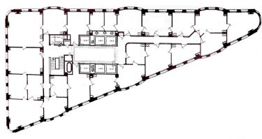 Plan du Flat Iron Building