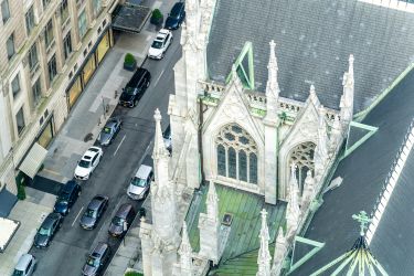 Vue Aérienne de la Cathédrale St Patrick