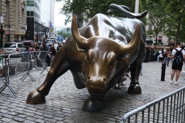 Charging Bull Wall Street