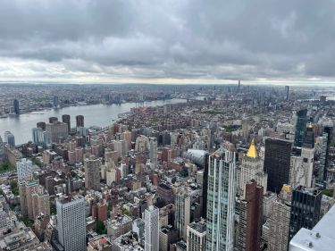 Vue panoramique depuis l'Empire State Building