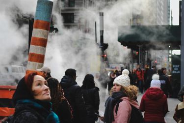 Atmosphère particulière dans les rues de New York