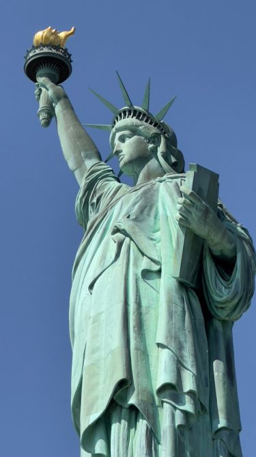 La Liberté guidant le peuple, Statue de la Liberté. New York