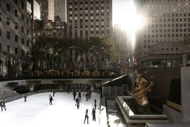 Patins à Glace au Rockefeller Center