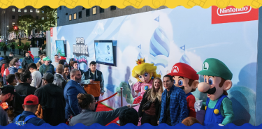 Avant-première de Super Mario Bros. Wonder au Nintendo Store de New York