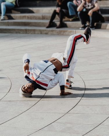 Breakdance au Washington Square Park&nbsp;