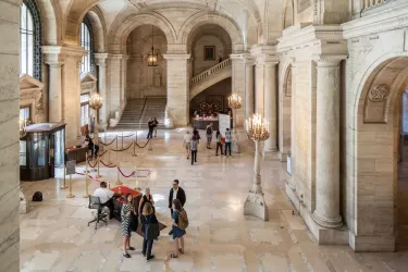 Astor Hall - New York Public Library