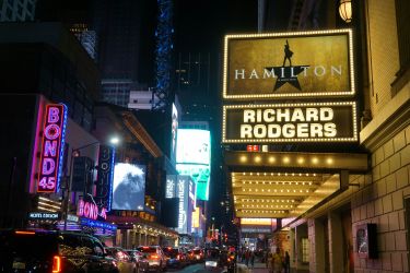 Comédie musicale Hamilton à Broadway, New York