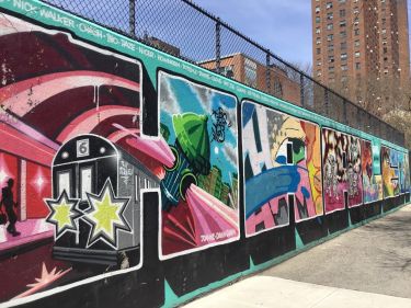 Street art à New York : Le Graffiti Hall of Fame à Harlem