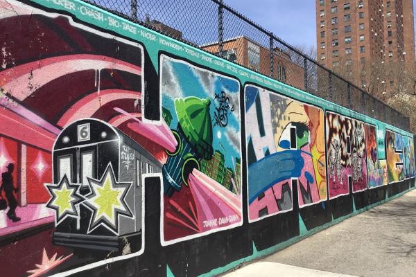 Street Art : Graffiti Hall Of Fame Harlem
