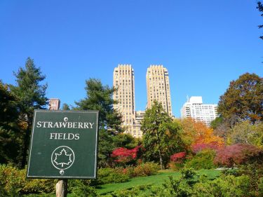 Strawberry Field dans Central Park