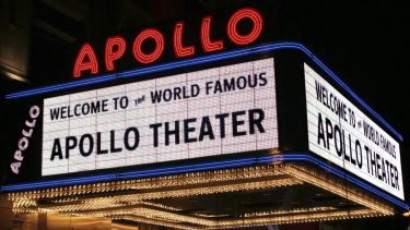 Shahar Azran. New Apollo Theater marquee