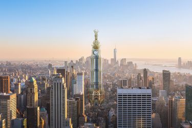 Empire State Building - version art nouveau