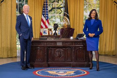 Prenez la pose dans le bureau oval. Photo : Madame Tussauds.
