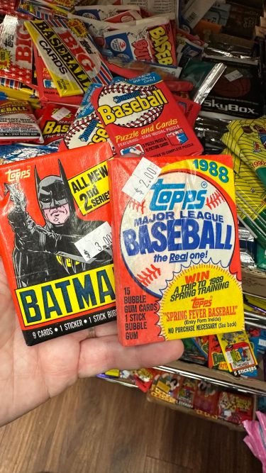 Collectionner les cartes Topps, toute une époque ! 