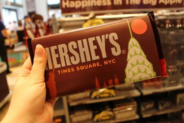 Où trouver du chocolat Hershey's à Times Square ? 