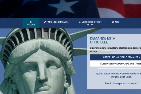 Augmentation du prix des ESTA au 30 septembre 2025